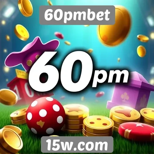 Variedade de jogos disponíveis no 60pmbet